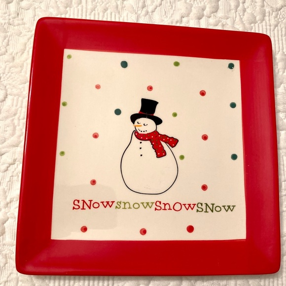 Snowman Plate - Picture 5 of 5